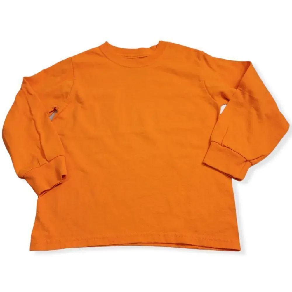 Fruit of the Loom Florescent Orange shirt XS4/5
